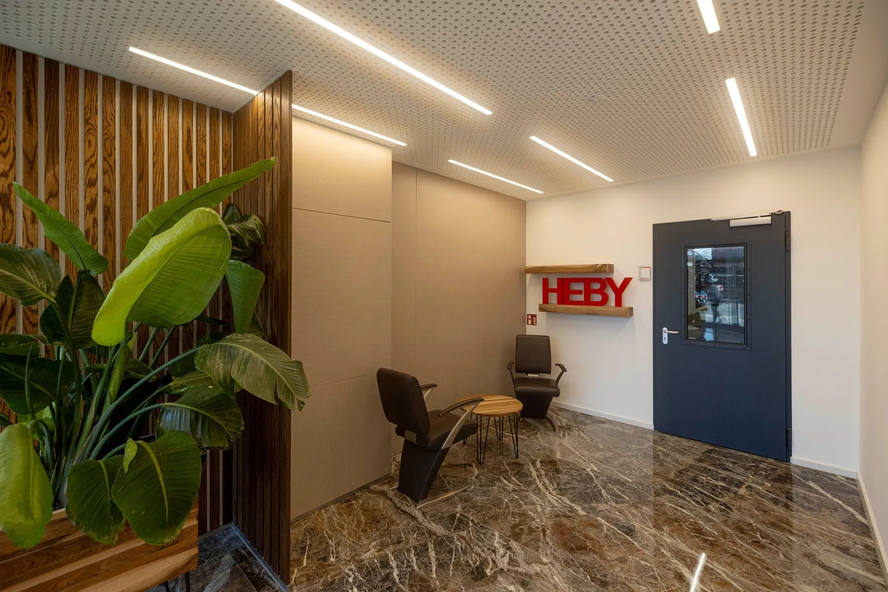 Empfang im Büro